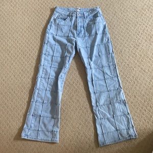 Princess Polly Patchwork Jean NWOT